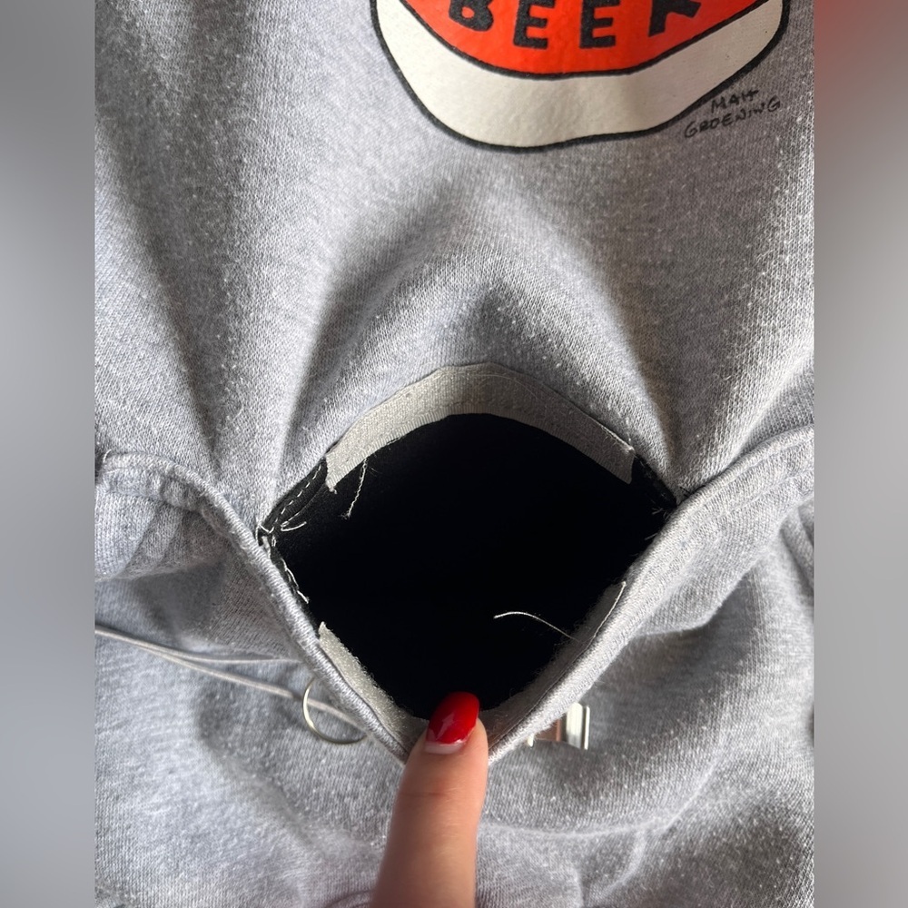 Universal Studions authentic Duff Beer (Simpson) hoodie sz M - Picture 4 of 8
